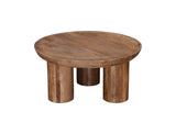 Blair - Round Cocktail Table - Dark Brown