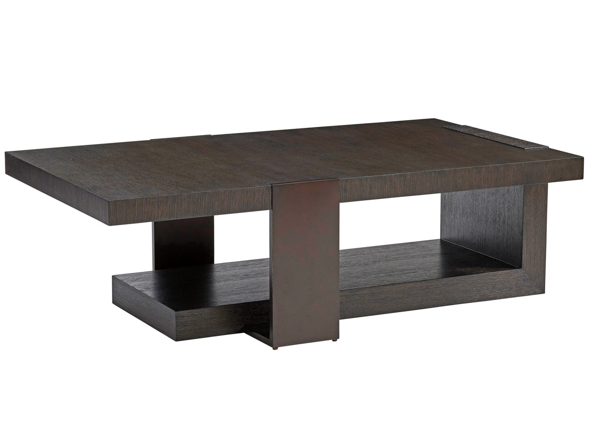 Park City - Quarry Rectangular Cocktail Table - Dark Brown