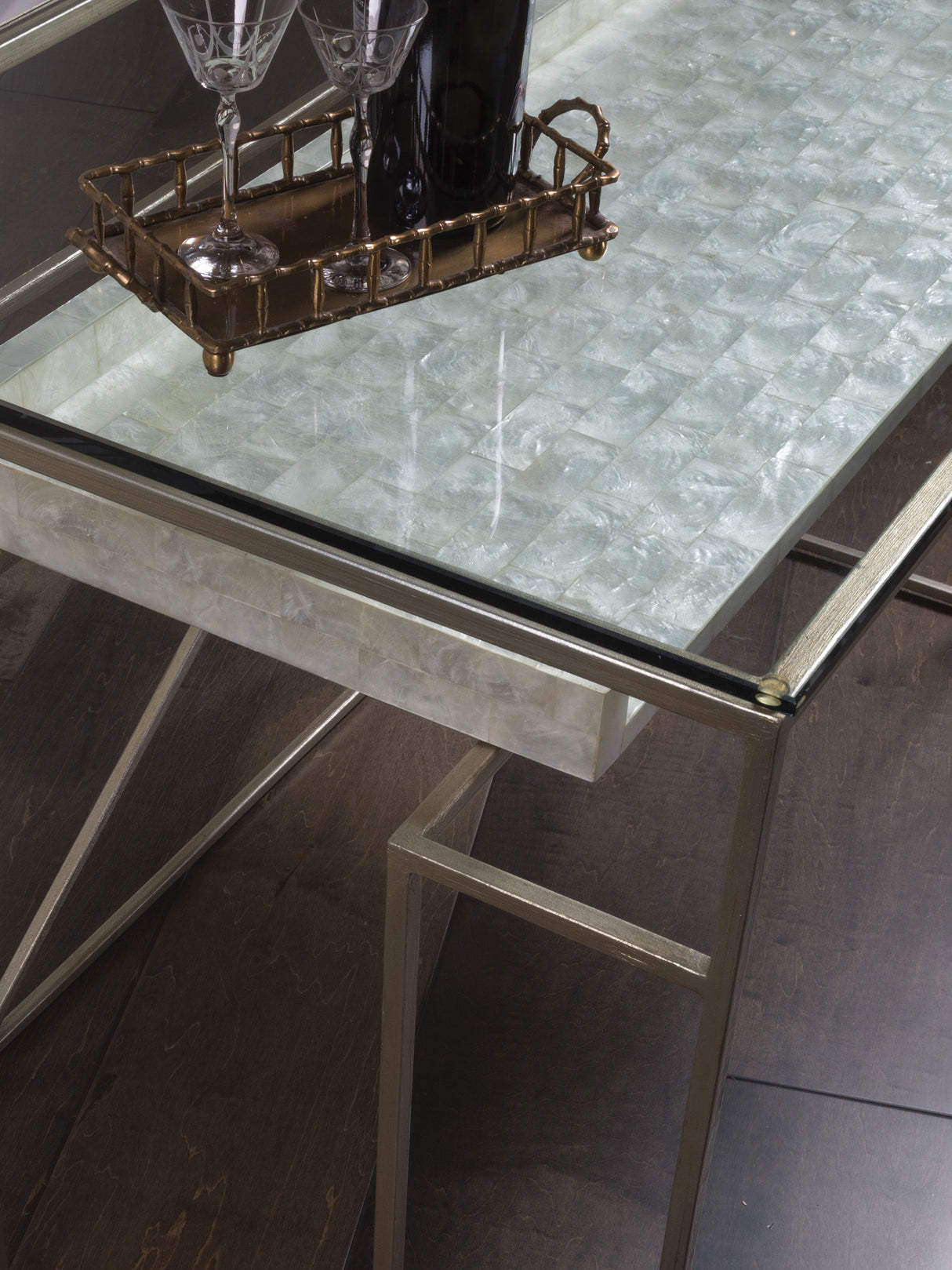 Signature Designs - Cumulus Capiz Writing Table