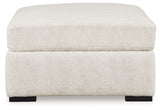 Chessington - Ivory - Oversized Accent Ottoman