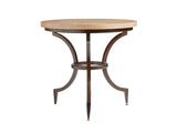 Los Altos - Flemming Round End Table - Light Brown