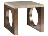 Signature Designs - Impresario Square End Table - Dark Brown