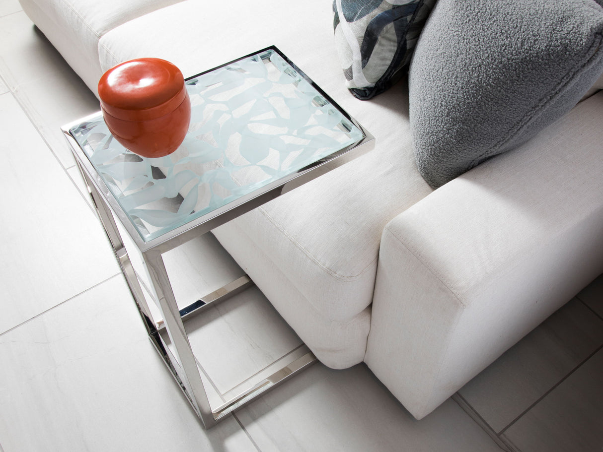 Signature Designs - Snowscape Spot Table - White