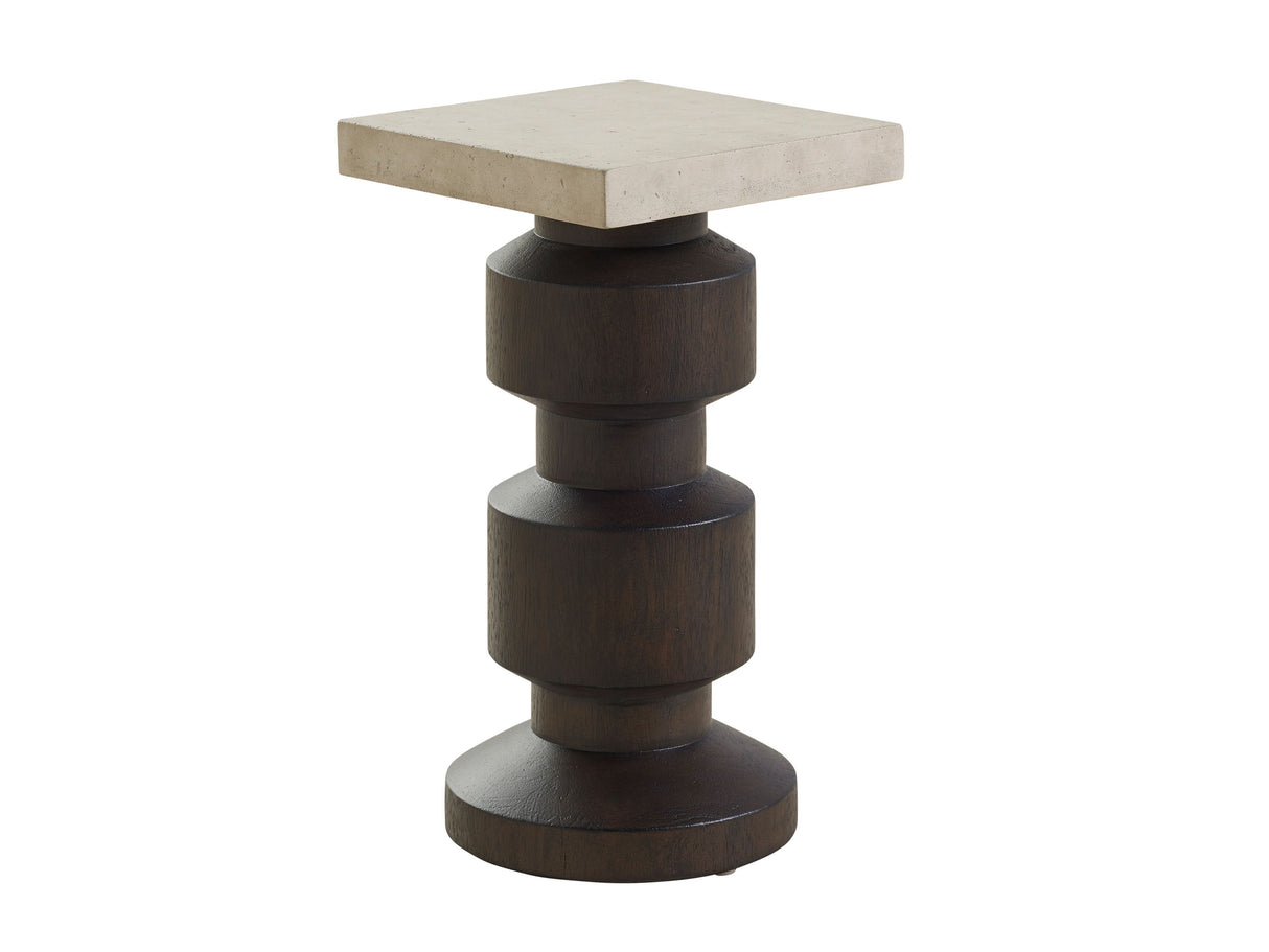 Malibu - Calamigos Accent Table - Dark Brown