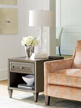 Ariana - Verona End Table - Dark Brown