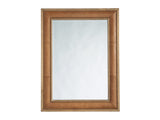 Los Altos - Dominica Leather Rectangular Mirror - Light Brown