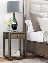 Ariana - Margaux Night Table - Dark Brown