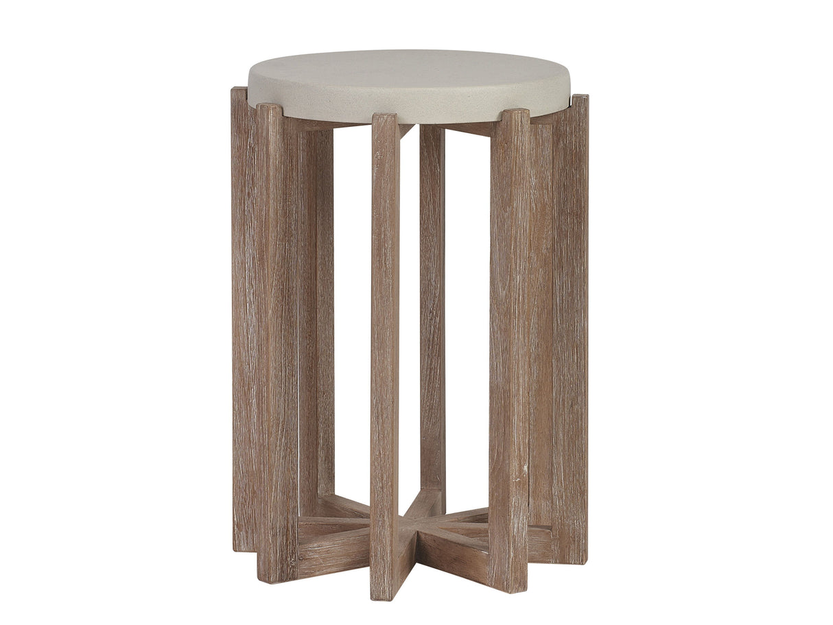 Stillwater Cove - Accent Table - Dark Brown