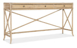 Retreat - Pole Rattan Console