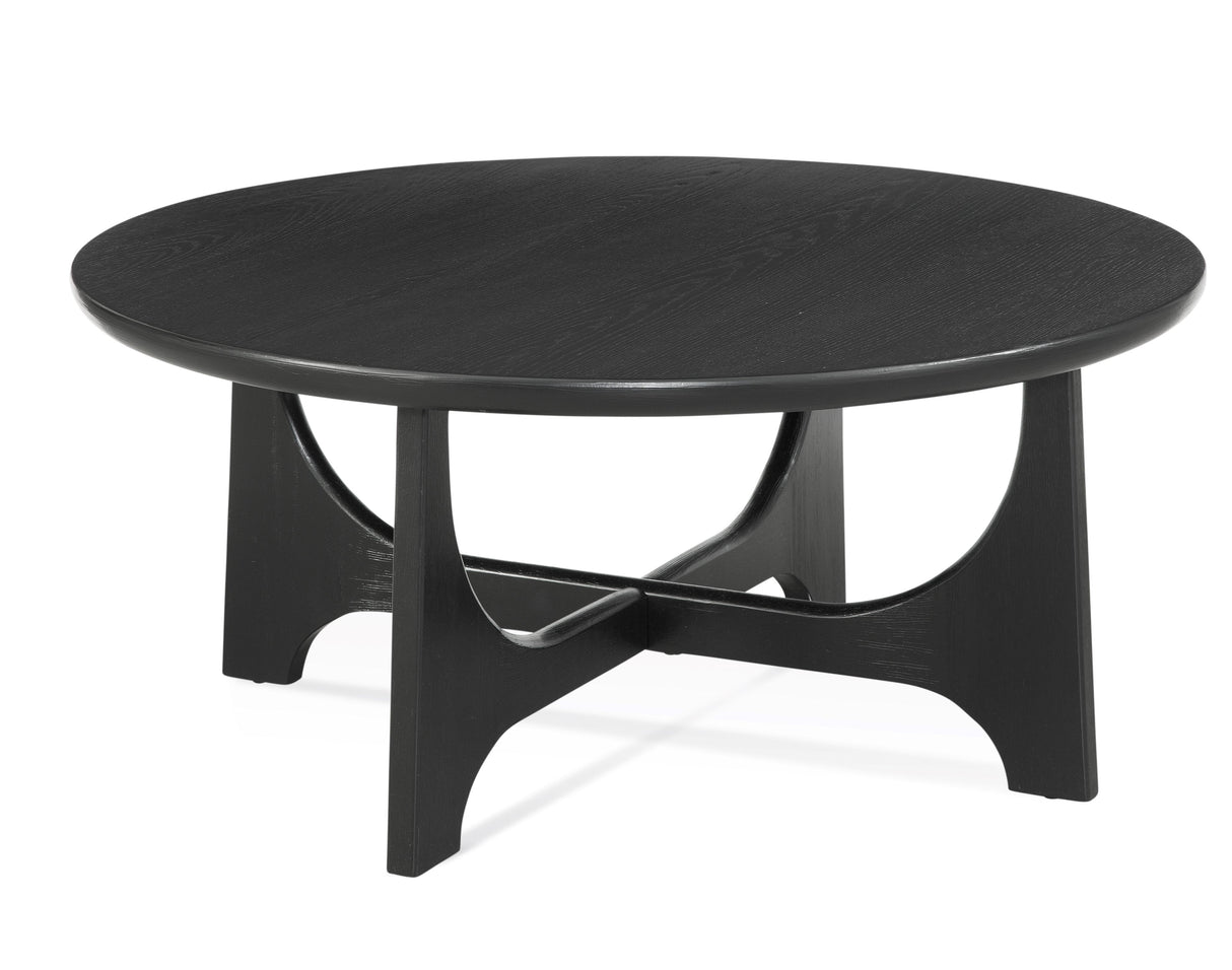 Dunnigan - Round Cocktail Table - Black