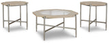 Varlowe - Bisque - Occasional Table Set (Set of 3)