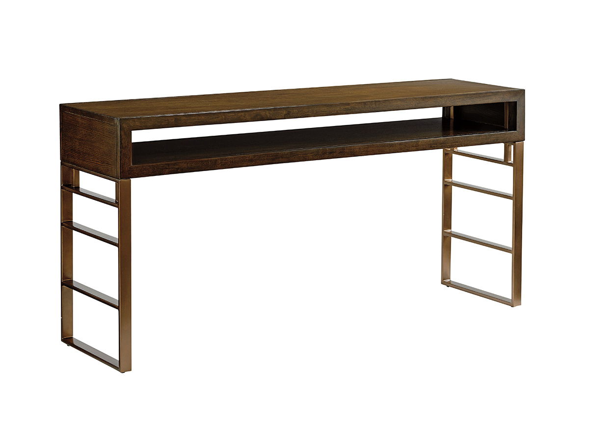 Cross Effect - Kinetic Office Console - Dark Brown