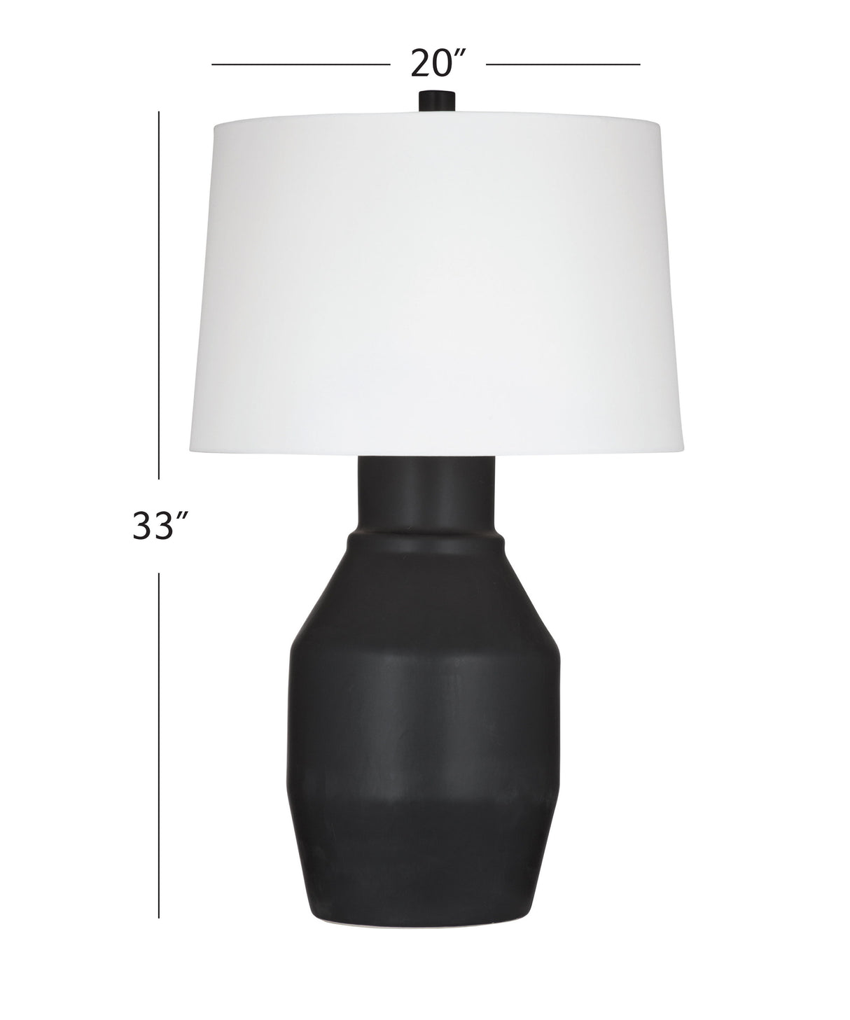 Lowndes - Table Lamp - Black