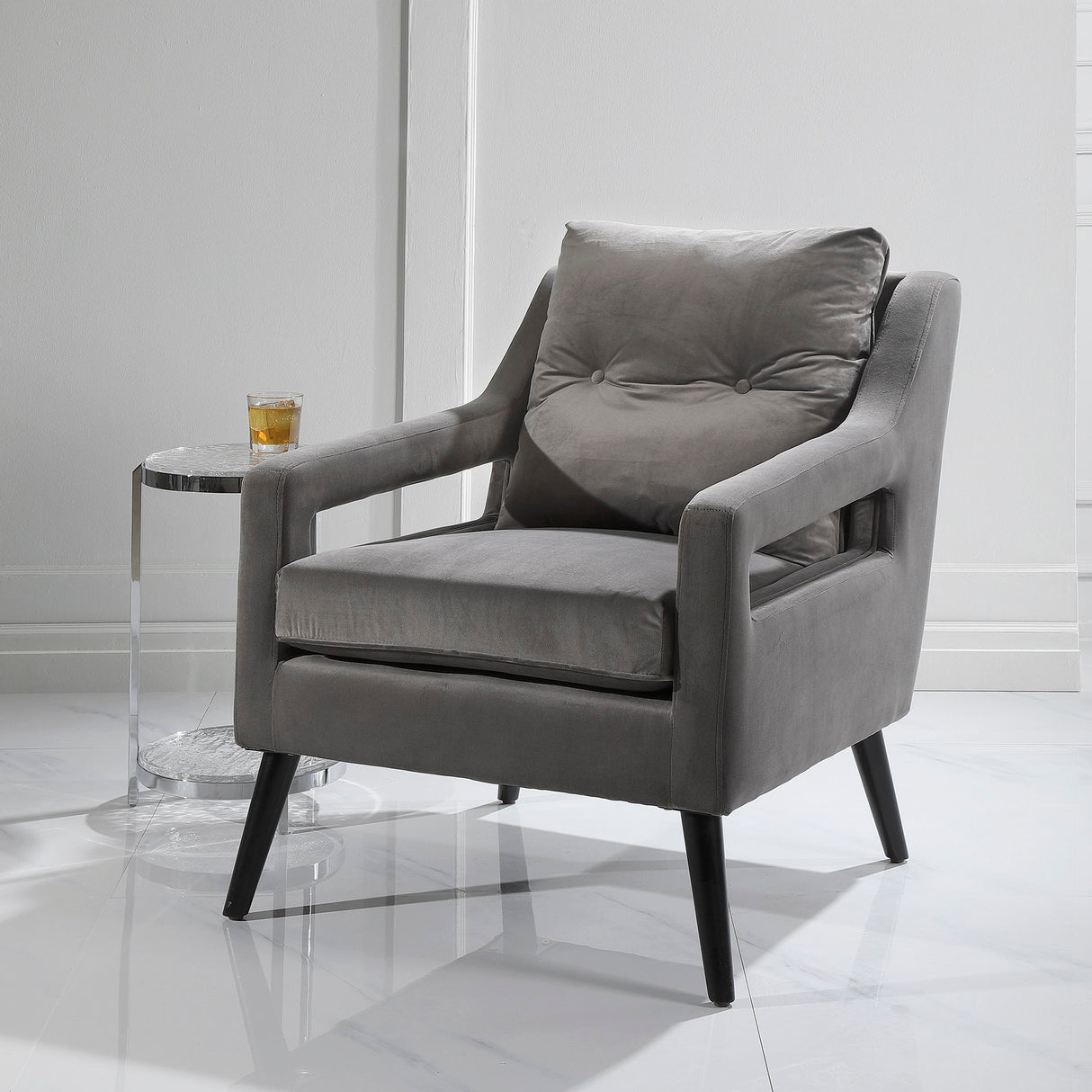 O'brien - Armchair - Gray