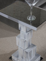 Signature Designs - Touche Rectangular Spot Table - Dark Gray