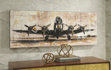 Kalene - Brown / Black - Wall Art