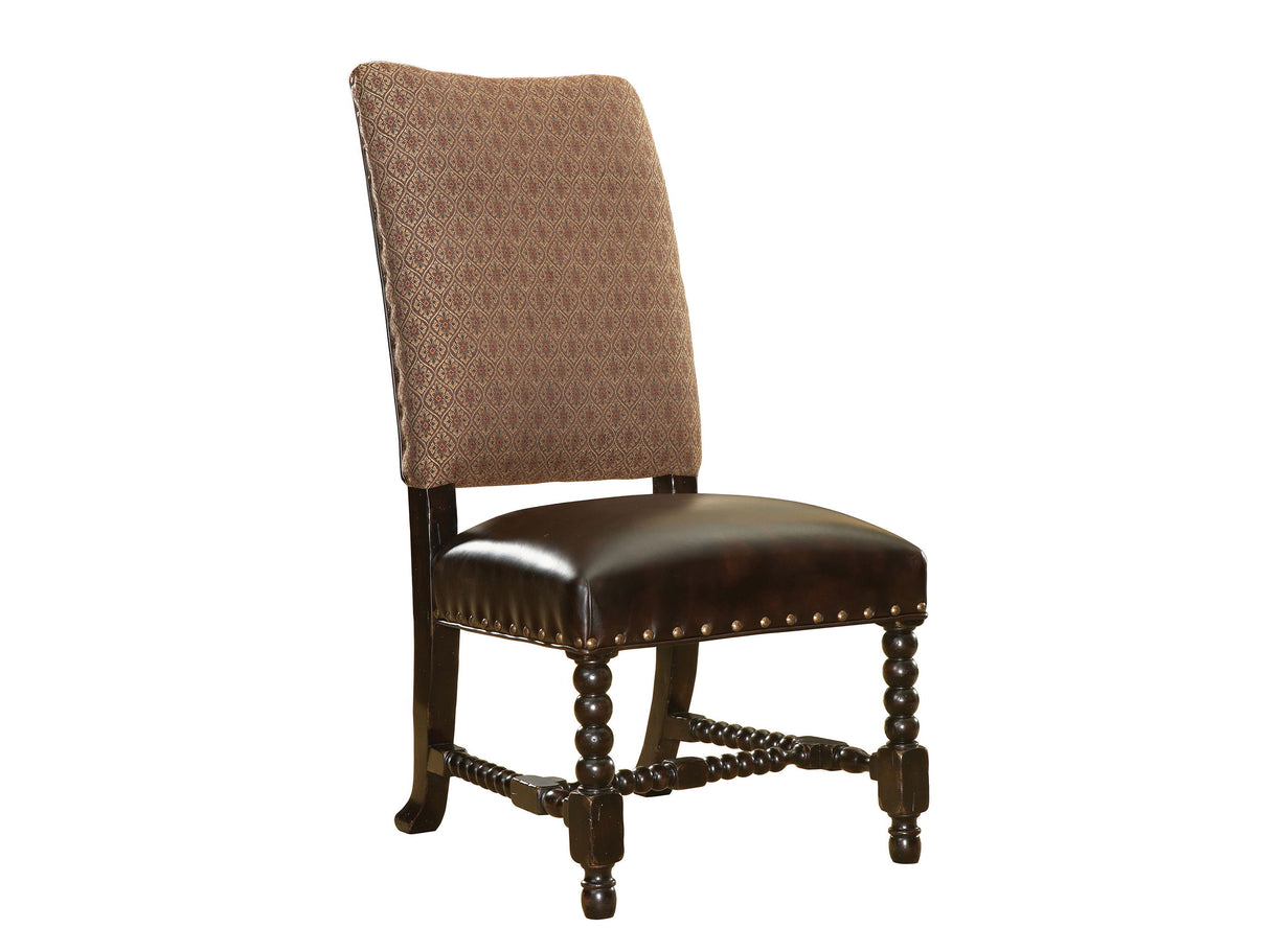 Kingstown - Edwards Side Chair - Dark Brown